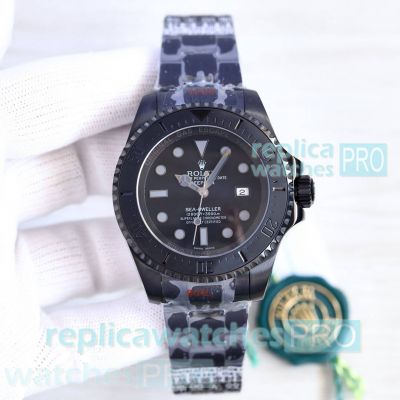 Swiss Replica Rolex Deepsea Sea-dweller BLAKEN VRF 2836 Watch 44mm